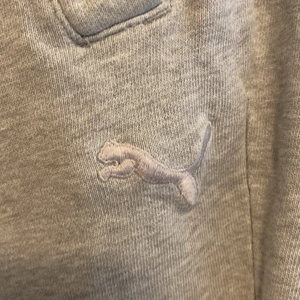 Puma Men's Gray Joggers - Picture 3 of 4